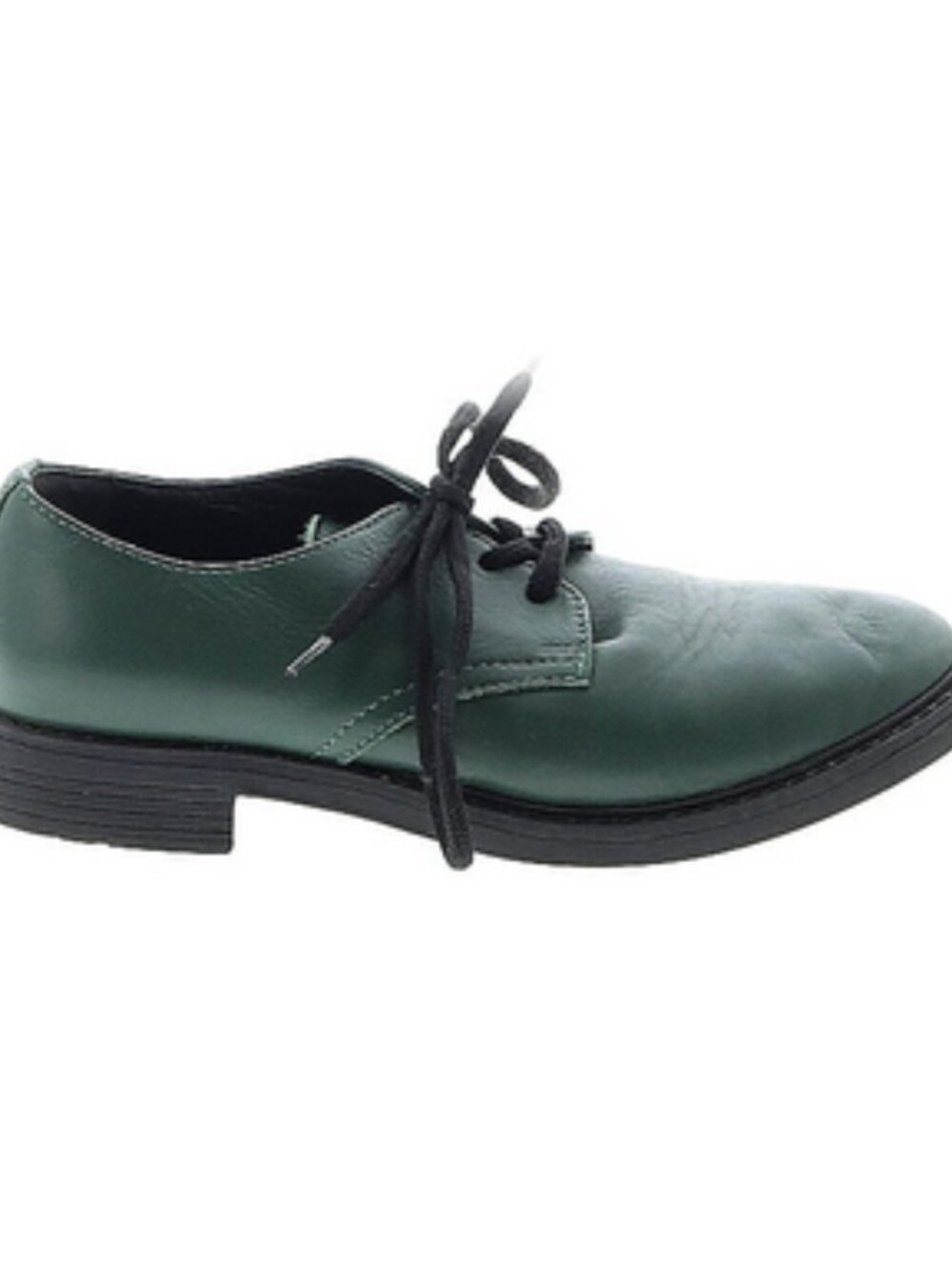 Dress-Up Green: Italian Leather Shoes for Kids